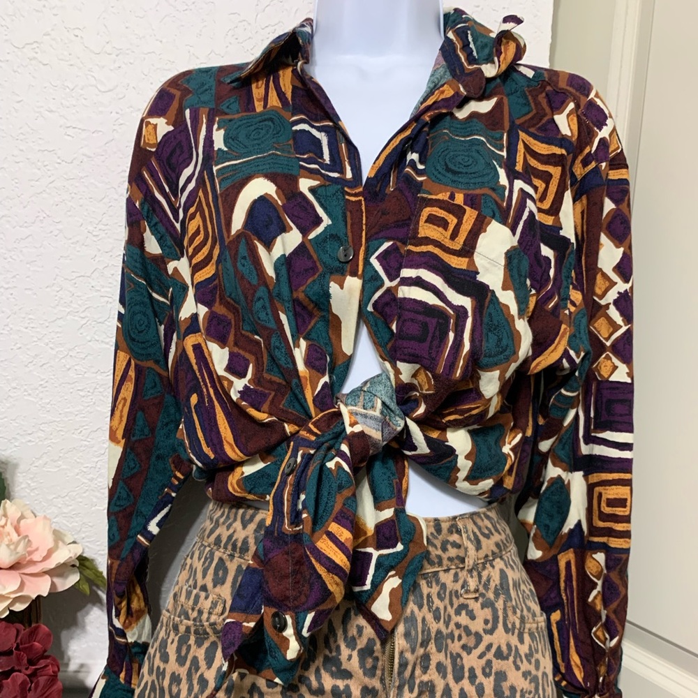 Women vintage blouse